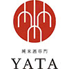 純米酒専門YATA／中村屋ロゴ