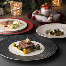 ムニュ　ノエル料理写真